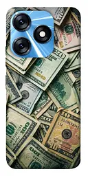 TPU чохол Demsky Dollars для TECNO Spark 10 Pro