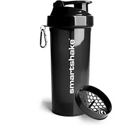 Шейкер спортивний SmartShake Lite 1000 мл Glossy-Black (10611202)