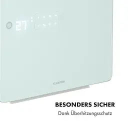 Інфрачервоний обігрівач Klarstein Hot Spot Crystal Flow для ванної кімнати 36 м² 2000 Вт 5-40 °C LED (10035035) - мініатюра 5