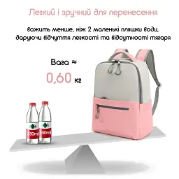 Рюкзак міський жіночий Tigernu T-B9388 16л для ноутбука 15.6" Pink (17041) - мініатюра 4