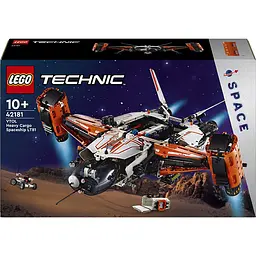 Конструктор LEGO Technic Грузовой космический корабль VTOL LT81, 1365 деталей (42181)