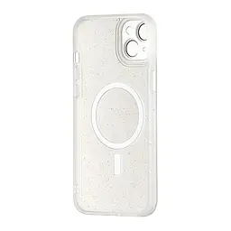 Чохол Splatter with MagSafe Protected Camera iPhone 15 Plus White - мініатюра 3