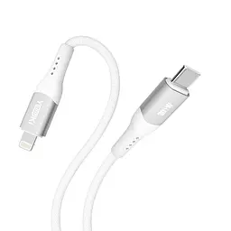 Кабель для заряджання та обміну даними Yoki YK-SO15 SOLID Series Type-C to Lightning 30W 3A/10V 1.2 м Білий - мініатюра 6