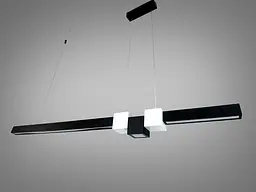 Сучасний підвісний LED світильник Diasha 7528/1000BK, чорний, 121 см, 28 W, 0-10 м2 - мініатюра 5