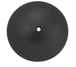 М'яч для пілатесу, йоги та реабілітації PowerPlay PP_4415 Body Shape Ball 22 см Чорний (PP_4415_Black)