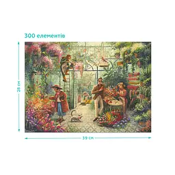 Пазл класичний "Квітковий магазин" 300590, 300 елементів - мініатюра 6