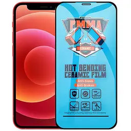 Захисна плівка Ceramics Pro 3D (тех.пак) для Apple iPhone 12 Pro Max (6.7) Чорний