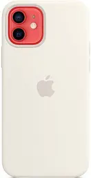 Чохол Silicone Case для Apple iPhone 12/12 Pro (White) АА [72355] - мініатюра 3