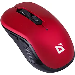 Мишка Defender Gassa MM-105 Wireless Red (52103) - мініатюра 2