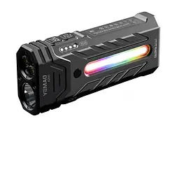 Ліхтар налобний З Li-Ion акумулятором і магнітом YEMAO YM-A200-3SLWAV4+SST36+RGB 11.4 см, акумулятор Type-C, RGB (52962-YM-A200_1151) - мініатюра 2