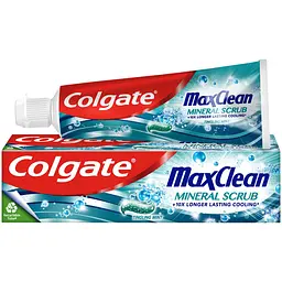 Зубная паста Colgate Max Clean Mineral Scrub 75 мл - мініатюра 4