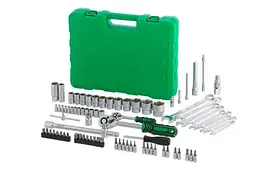 Набір ручного інструменту Intertool ET-6082SP 1/4" x 1/2" SemiPro у наборі 82 предмети - мініатюра 3