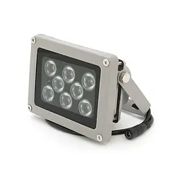 ІК прожектор YOSO 12V 16W, 6 + 2LED, IP66, 850нм, кут огляду 60 °, дальність до 30м, 110 * 86 * 63мм, BOX