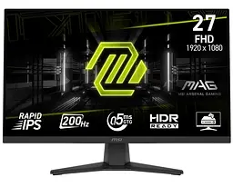Монітор 27" MSI MAG 272F FHD IPS 200Hz (MAG 272F)