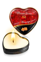 Масажна свічка-серце Plaisirs Secrets Caramel (35 мл) Plaisirs Secrets 90-826068; SO1871 102490