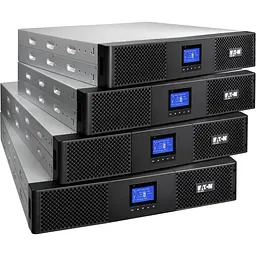 Джерело безперебійного живлення Eaton 9SX, 3000VA/2700W, RM 2U, LCD, USB, RS232, 8xC13, 1xC19 - мініатюра 6