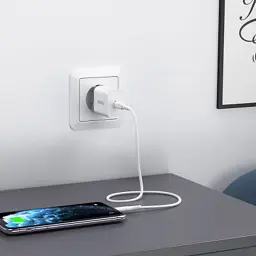 Зарядний пристрій Choetech USB-C PD20W white (Q5004-V5) - мініатюра 3