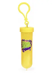 Слайм Craze Magic Slime у тубі з брелоком антистрес-іграшка жовтий із блискітками 20 мл (SKU-291.3)