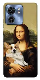 TPU чохол Demsky Mona corgi для Motorola Edge 40