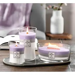 Свічка Woodwick Ellipse Trilogy Amethyst Sky Аметистове небо 453 г (1707525E) - мініатюра 2