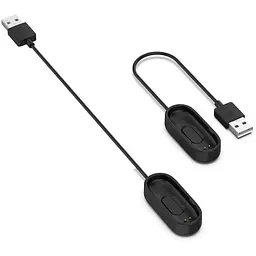 USB кабель для фітнес браслета Xiaomi Mi Band 4 0.3m чорний