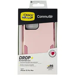 Чохол подвійний протиударний OtterBox Commuter Series 77-65455 для iPhone 12 Pro Max (6.7") Pink - мініатюра 5