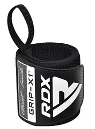 Бинти для зап'ясть (кистьові бинти) RDX WR11 GYM Wrist Wrap Black/Grey (WAH-WR11BG)