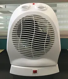 Тепловентилятор Електричний Дуйка з Поворотним Механізмом для Квартири 1000 Вт та 2000 Вт KETAO - мініатюра 2