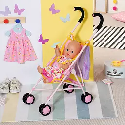 Коляска для ляльки Baby Born Чудова прогулянка S2, з сумочкою (828663) - мініатюра 4