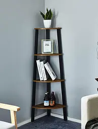 Етажерка Leobert Wooden кутова в стилі Loft