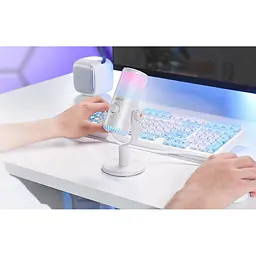 Мікрофон Maono DM30 RGB White [119499] - мініатюра 6
