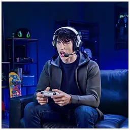 Навушники Razer Kaira Hyperspeed for PS5 Bluetooth White/Black (RZ04-03980200-R3G1) - мініатюра 10