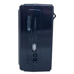 Радіоприймач Golon RX-166 LED портативний чорний - мініатюра 3