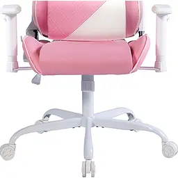 Геймерське крісло 1stPlayer S02 Pink/White [121658] - мініатюра 4
