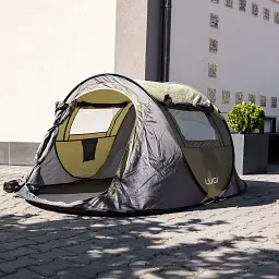 Намет Lugi LU-030GR Pop-Up з автоматичним каркасом зелений - мініатюра 3