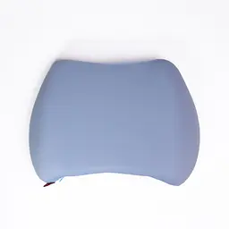 Подушка ортопедична для попереку Yiwu Minimal HP-56-26BL блакитна з Memory Foam для авто, офісу - мініатюра 5