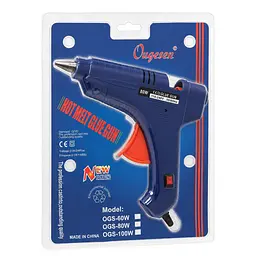 Пістолет клейовий Hot melt IMG4818(Blue) 60W, 1,1 см, з перемикачем