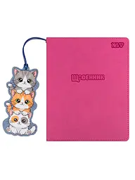 Щоденник шкільний YES інтегральна обкладинка Catmania (911697)