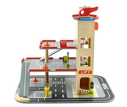 Парковка-дорога KidKraft дерев'яний паркінг (6526) - мініатюра 2