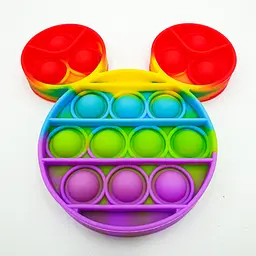Сенсорна іграшка антистрес силіконова нескінченна пухирця поп іт UKC Pop It Fidget мишка