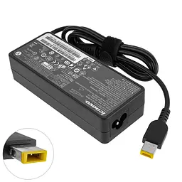 Блок живлення для ноутбука Lenovo 20V, 4.5A, 90W, USB+pin (Square 5 Pin DC Plug), black (без кабелю!) - мініатюра 2