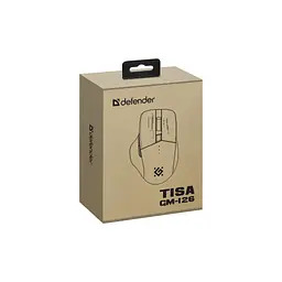 Мишка Defender Tisa GM-126 LED Wireless/Bluetooth White/Blue (52126) - мініатюра 7