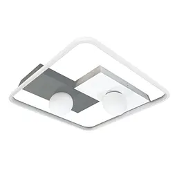 Світильник LED smart PICASSO-S+пульт 85W 3000-5000K IP20 квадрат біло-сірий Violux ( 220645 )