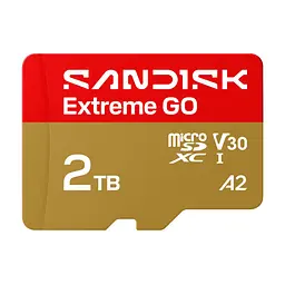 Карта пам'яті SanDisk 2TB microSDXC class 10 UHS-I Extreme GO (SDSQXGN-2T00-GN6MN)