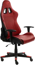Геймерське крісло GT Racer чорне з червоним (X-2317 Black/Wine Red) - мініатюра 2