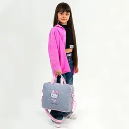 Шкільна текстильна сумка Kite A4 1 відділення 589-1 HK (HK25-589-1) - мініатюра 8