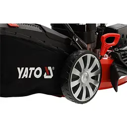 Газонокосарка бензинова YATO з приводом 3.5 кВт ширина різання Ø=51 см травозбірник-62 л (YT-85528) - мініатюра 10
