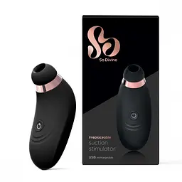 Вакуумний стимулятор клітора Irresistible So Divine (Велика Британія) So Divine 621110N 103109 - мініатюра 1