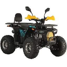 Квадроцикл FORTE ATV125P Блакитно-жовтий