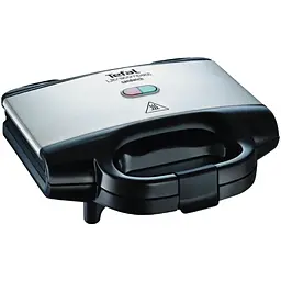 Сендвічмейкер Tefal Ultracompact 700 Вт 1 пластина-гриль корпус пластик чорно-сріблястий (SM157236) - мініатюра 2